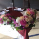 新郎新婦のメインテーブル装花
