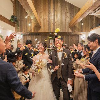 大人気の春婚♪気候も安定していて過ごしやすい季節！
