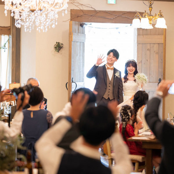完全室内でのパーティーだからこそ天候に左右されない♪