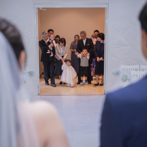 【UNWEDDING】ご家族にもお披露目で感動の時間＊|Enchante/ひたちなか本店の写真(51695399)