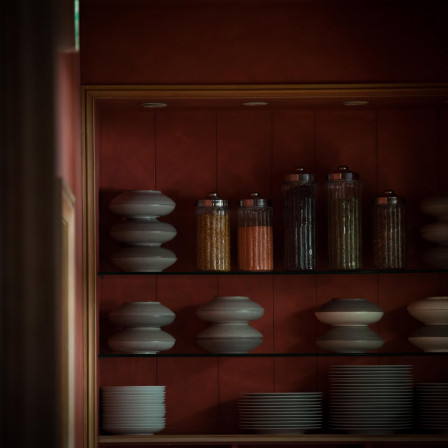 こだわりのインテリア。様々な皿やスパイスが皆様をお待ちしております。|ブノワ（BENOIT）の写真(1026377)