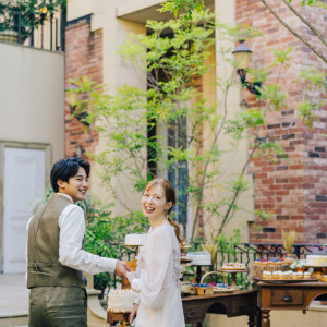 貸し切りのガーデンでゆったり歓談も|ハートコート横浜の写真(55487588)