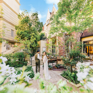 季節問わず緑を感じられる貸し切りのガーデン|ハートコート横浜の写真(55487612)