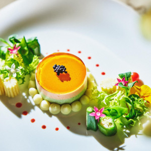 まるで宝石のような一皿。旬の味覚をアートのように美しく|ハートコート横浜の写真(55905387)