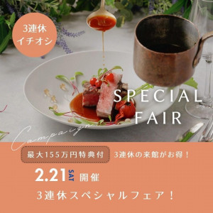 ＼3連休SP*／憧れ大聖堂×ドレス！極上3万円試食◆最大155万優待