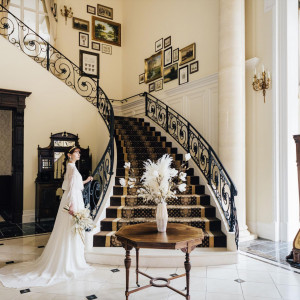 360度どこから見ても美しい。螺旋階段で魅せる運命のドレス|ハートコート横浜の写真(55889528)