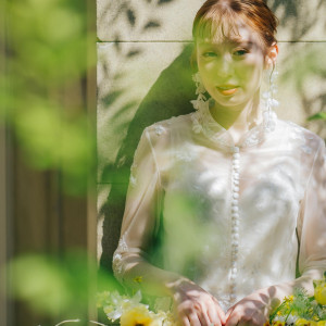 木漏れ日に溶け込む。繊細なレースを纏い、物語のヒロインになる|ハートコート横浜の写真(55905835)