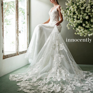 繊細なレースが光に透ける。後ろ姿まで美しい運命のドレス|ハートコート横浜の写真(55889234)