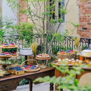 パティシエ特性のデザートと共にデザートタイム|ハートコート横浜の写真(55372420)