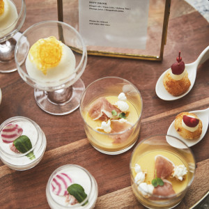 ウェルカムパーティのオシャレなお食事は、ゲストから大人気♪|EXEX SUITES（エグゼクス・スウィーツ）の写真(15572436)