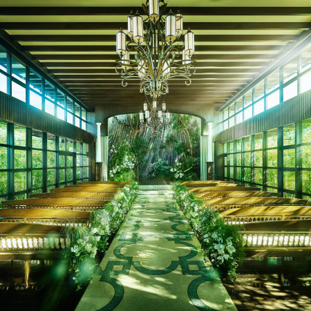 【サウンドホール《音楽堂》】緑と自然光溢れる開放的な空間