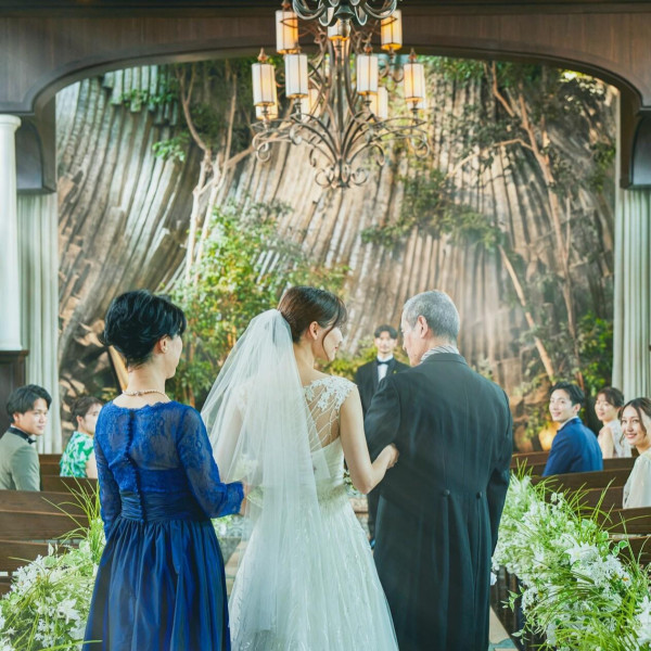 想いが伝わる心温まる挙式