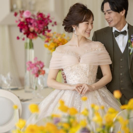 ＼ドレス＆前撮りプレゼント／丸ごとプレ花嫁体験×純白チャペル見学