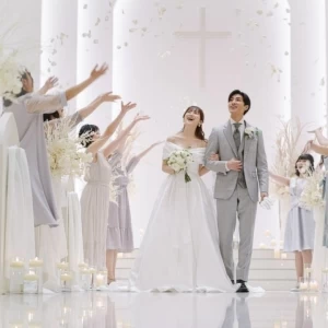 【豪華15大特典付】純白のチャペル見学×貸切邸宅×演出体験