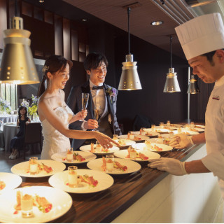 【1件目見学特典】ドレスや料理ランクアップなど<選べる特典>プレゼント☆