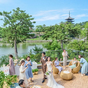 猿沢池・奈良公園も近く披露宴の帰りに奈良を観光していただける立地も魅力♪|KOTOWA 奈良公園 Premium View（コトワ 奈良公園 プレミアム ビュー）の写真(34907904)