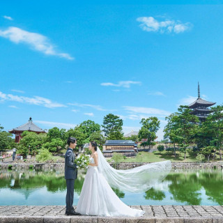 ＼7月最終*限定BIG特典／奈良の絶景View＆白×緑の圧巻チャペル