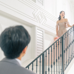 花嫁憧れの階段入場|ル・センティフォーリア大阪(クラウディアホールディングスグループ)の写真(55198144)