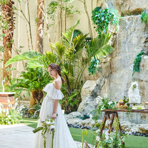 水・緑・光が揃ったリゾート感溢れるル・センティフォーリア大阪|ル・センティフォーリア大阪（クラウディアホールディングスグループ）の写真(55197724)