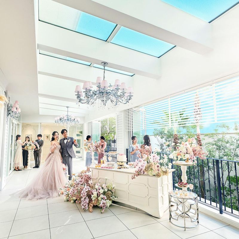 梅田のデザートビュッフェの提供が可能な結婚式場特集【ウエディング