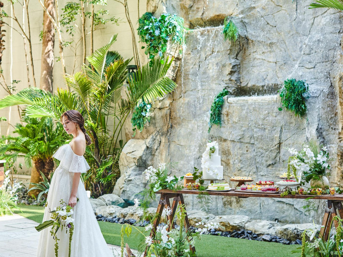 自然を感じながらゆったり寛ぐパーティ