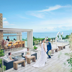 連休SP【人気No1】シェフ特製試食×海*空チャペル×オーシャンビュー