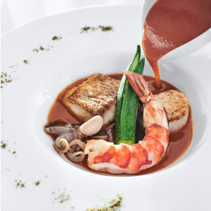 【料理高評価】シェフ特製スペシャリテ試食＊水平線×海辺の別荘非日常体験