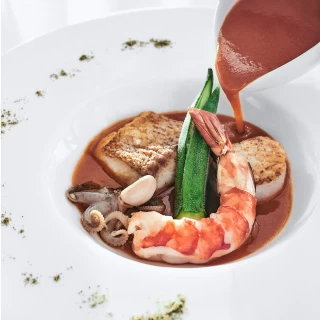 【料理高評価】シェフ特製スペシャリテ試食＊水平線×海辺の別荘非日常体験