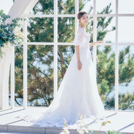 潮風や陽光に映える軽やかなドレス|指帆亭 Shihantei Pine Tree Resortの写真(58390337)