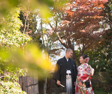 ガーデンで素敵なお写真を