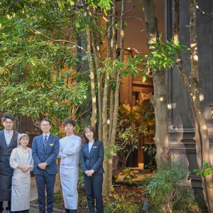 抜群のチームワークでサポートする、オリジナルWEDDING