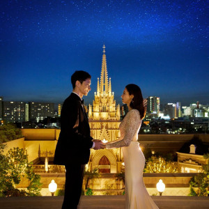 ＼HP限定*130万特典／憧れチャペル×ドレス体験◆3万試食