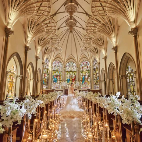 キャンドルを使用した前撮り