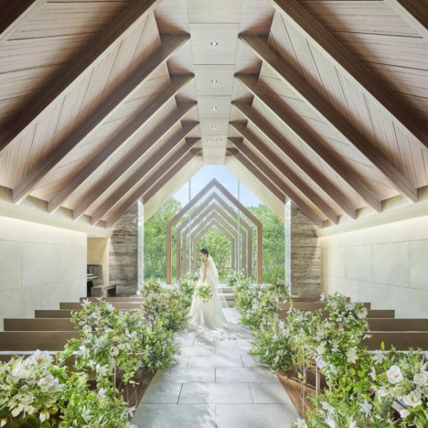 モダンで洗練されたチャペル