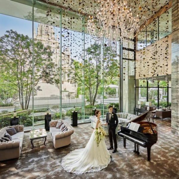 上質なホテルロビー