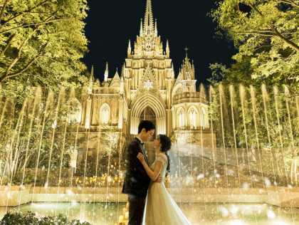 生涯の愛を誓う日を
人生でいちばん愛にあふれた日に