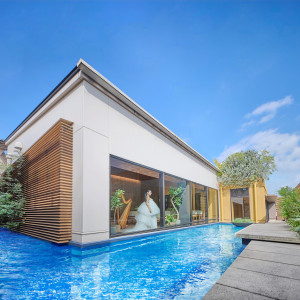 ウォーターテラスでは都心の喧噪を忘れさせるプライベート空間に|THE TENDER HOUSE(ザ テンダーハウス)の写真(54749300)