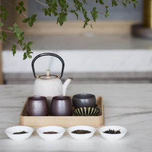お打ち合わせのティーサロンでは数種類の効能で分けた特選の日本茶で気持ちを豊かに結婚式のご準備を。|THE TENDER HOUSE（ザ テンダーハウス）の写真(33138863)