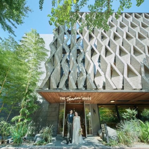 【有名建築家が手掛けたデザイナーズ設計】外観、内装全てにこだわった唯一無二の式場