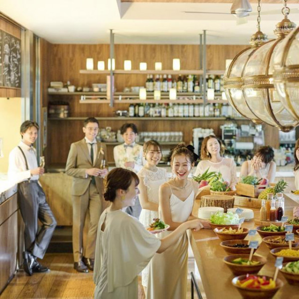 過ごし方自由!おふたりが叶えたいパーティーを