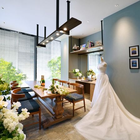 ブライズルームもしっかり完備。おふたりでゆっくり寛ぎながら準備ができるので安心|Los Angeles balcony(ロサンジェルスバルコニー)の写真(958426)