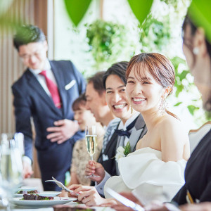 緑豊かな空間でアットホームなお食事会を|ルクリアモーレ福岡の写真(48790639)