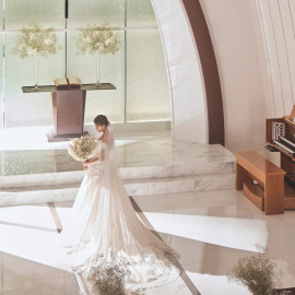 <花嫁体験◎宿泊券×衣裳優待>ブランドドレス試着×絶景上質ホテル婚体験