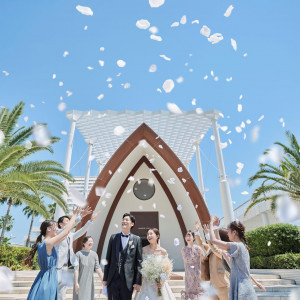 新しい歩みを踏み出す瞬間を大切なゲストの祝福に満ちた空間で|神戸メリケンパークオリエンタルホテルの写真(24775898)