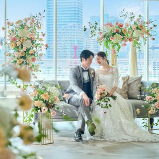 初見学にも安心◎<5万宿泊券+ランチ付>感動挙式×絶景*神戸リゾート婚