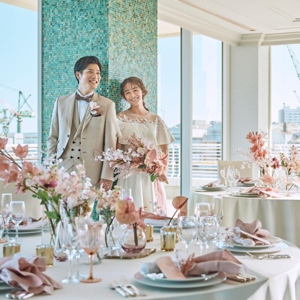 神戸屈指の絶景を臨むホテルウェディング