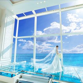 【海へ続くインフィニティ体験！】絶景チャペル＊オンライン相談