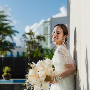 【1件目見学*ドレス等特典】オンラインで憧れリゾートW体験!