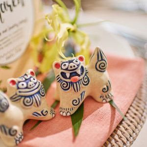 沖縄らしいアイテムを飾っておもてなしを|セントレジェンダOKINAWA（CENTLEGENDA OKINAWA）の写真(21506903)