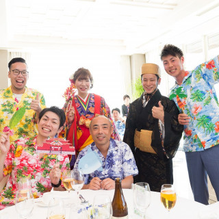 沖縄の伝統の琉装でハレノ日を迎えるのもおすすめ